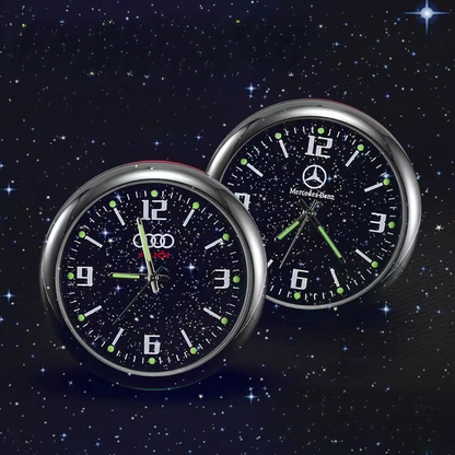 CarClock 1+1 GRATIS: Elegant Kvartsklocka Bilklocka För Alla Fordon