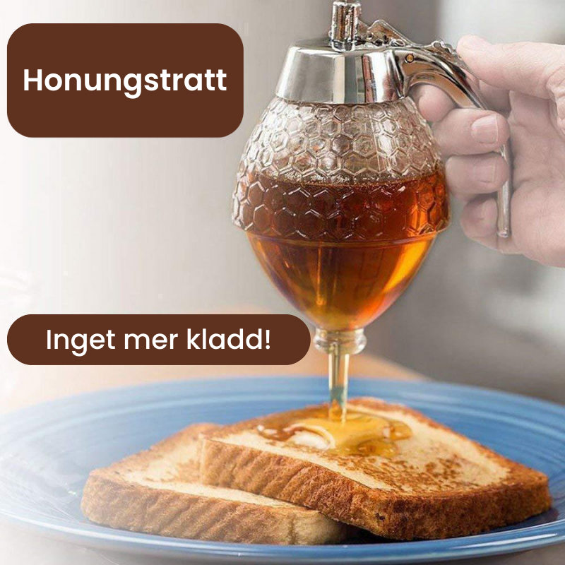 Honungstratt - inget mer kladd! 1+1 GRATIS