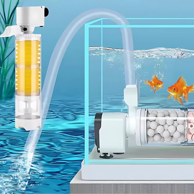 AquariumFilter: Vatten Cirkulation Och Filtrering Akvarie Filter Set