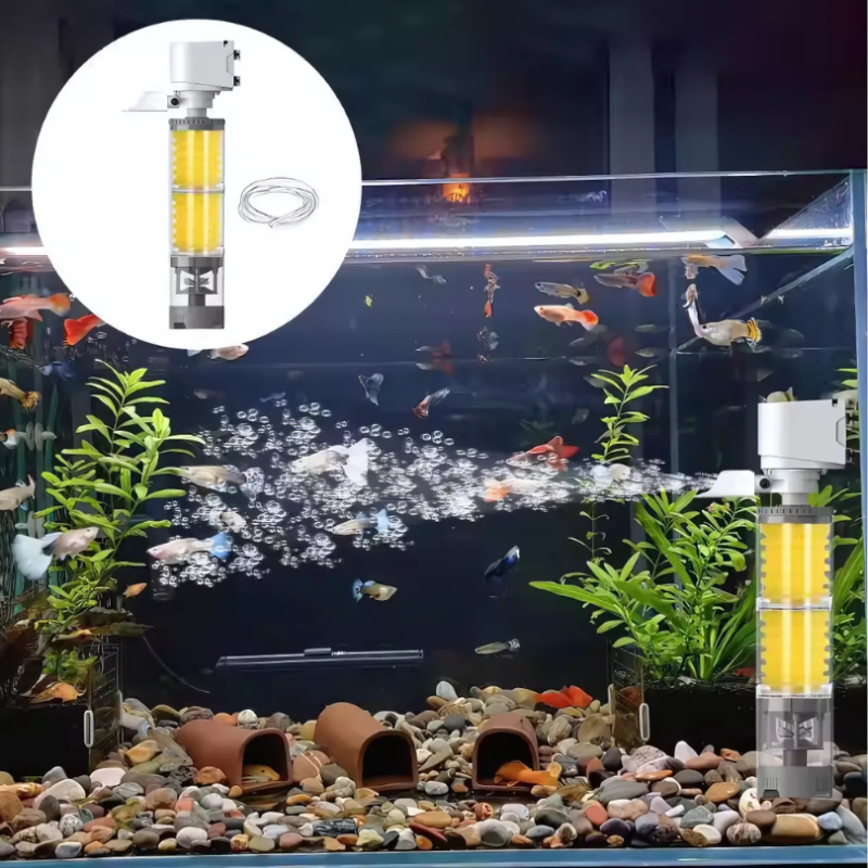 AquariumFilter: Vatten Cirkulation Och Filtrering Akvarie Filter Set