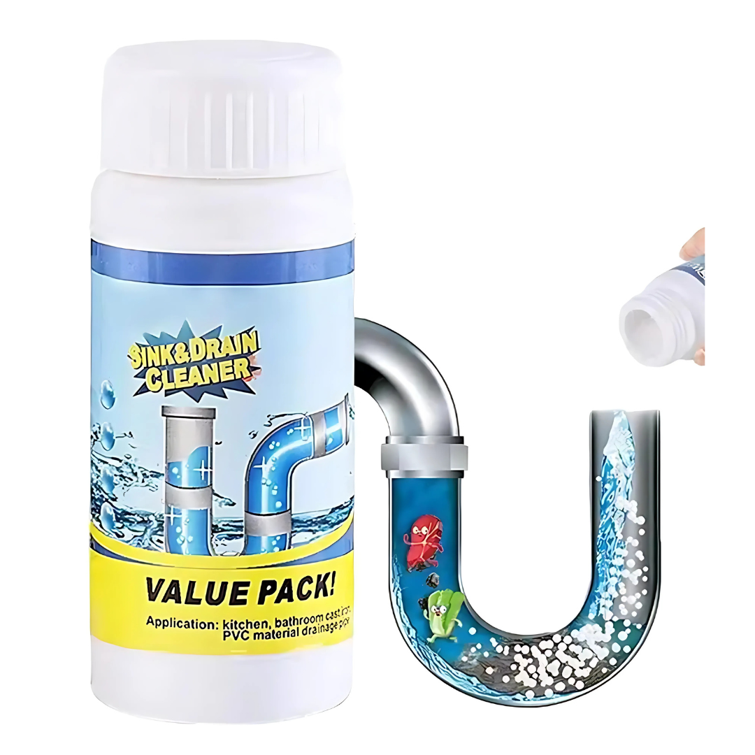 Cleaner Pro° PipeCleaner 1+1 GRATIS: Diskho Och Avlopp Rörrengörings Pulver