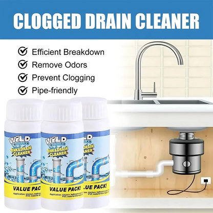 Cleaner Pro° PipeCleaner 1+1 GRATIS: Diskho Och Avlopp Rörrengörings Pulver