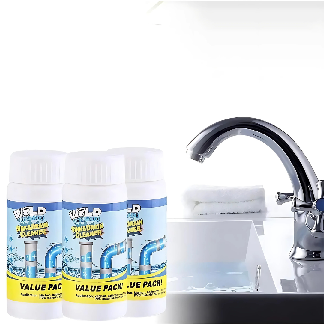 Cleaner Pro° PipeCleaner 1+1 GRATIS: Diskho Och Avlopp Rörrengörings Pulver