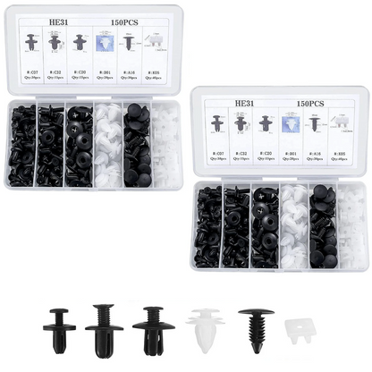 CarClips 1+1 GRATIS – Universell Användning Kraftig Bilreparation Klipp