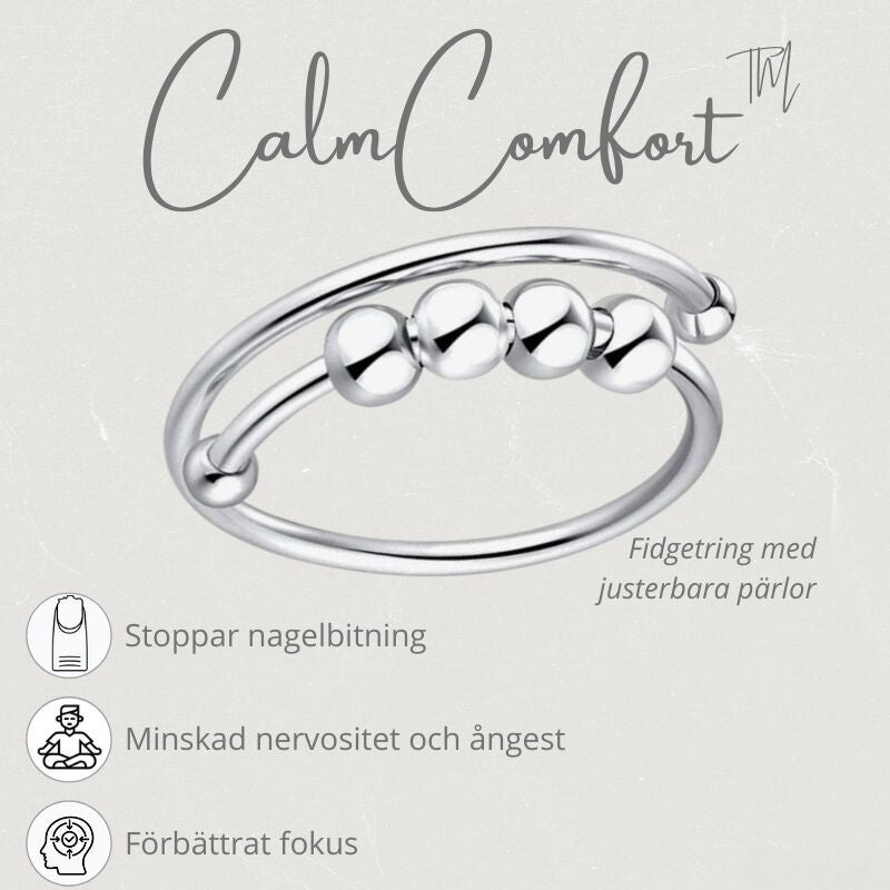 CalmComfort™ - Justerbar pärl-ring | 1+1 GRATIS TILLFÄLLIGT