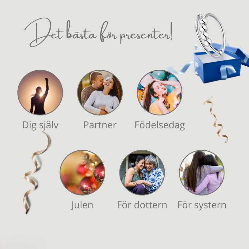 CalmComfort™ - Justerbar pärl-ring | 1+1 GRATIS TILLFÄLLIGT