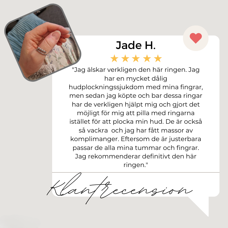 CalmComfort™ - Justerbar pärl-ring | 1+1 GRATIS TILLFÄLLIGT