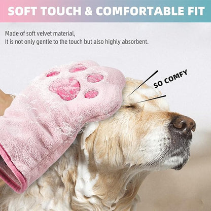 DogCatFri™ FreshPaws: Snabbt Torka Färsk Sällskapsdjur Tassar Rengöring Vård Uppsättning