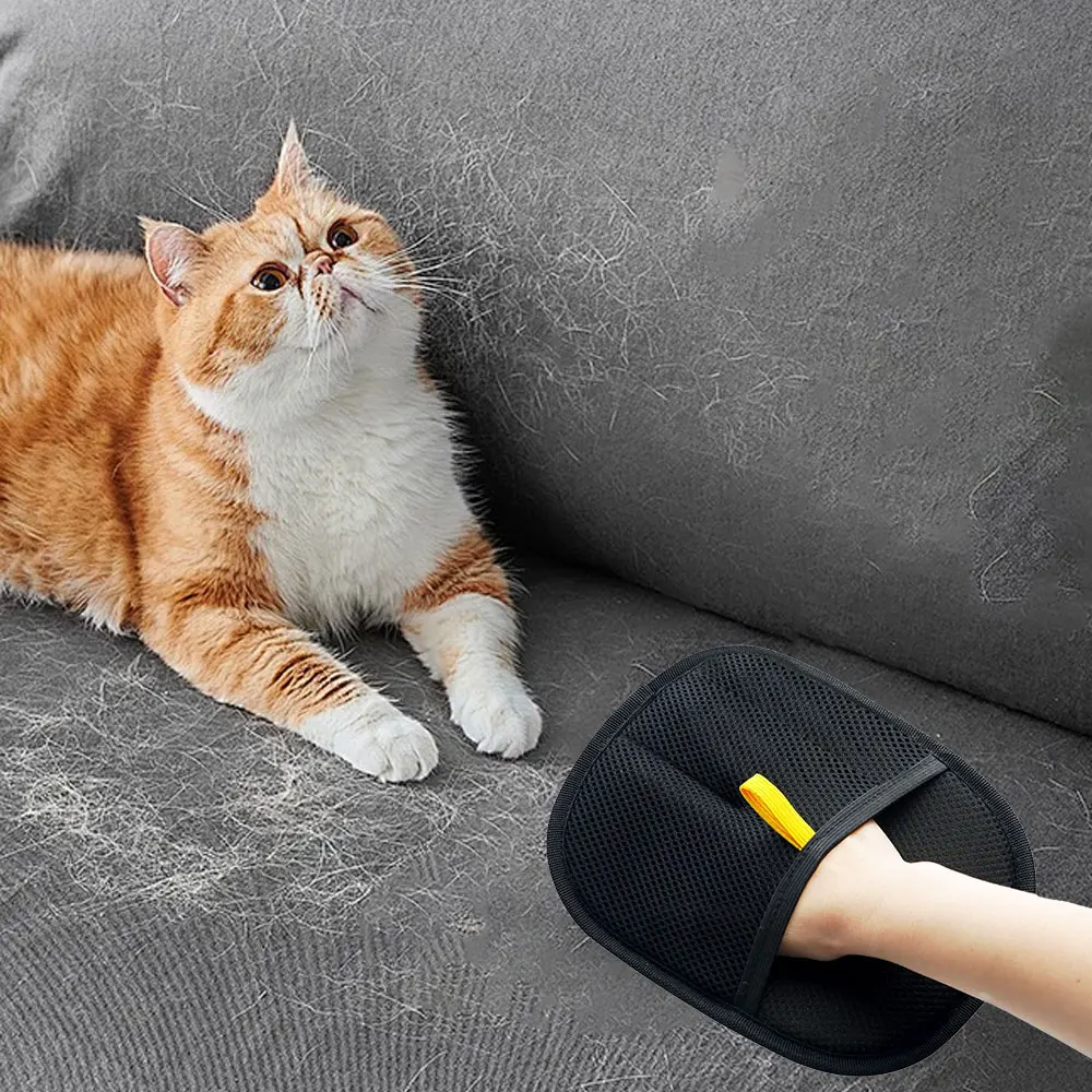 DogCatFri™ CleaningGloves 1+1 GRATIS: Elektrostatisk Djurhårborttagare Handskar