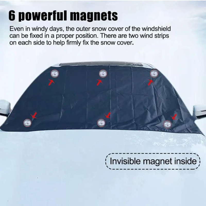 CarCover - Alla Väder Magnetisk Bil Vindskydd Täcka