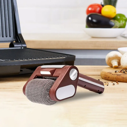 Cleaner Pro° GrillCleaner: Uppladdningsbar Elektrisk Borstlös Grillrengörare Rulle