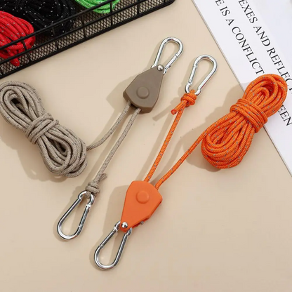 CampingRope - Justerbar Remskiva Camping Rep