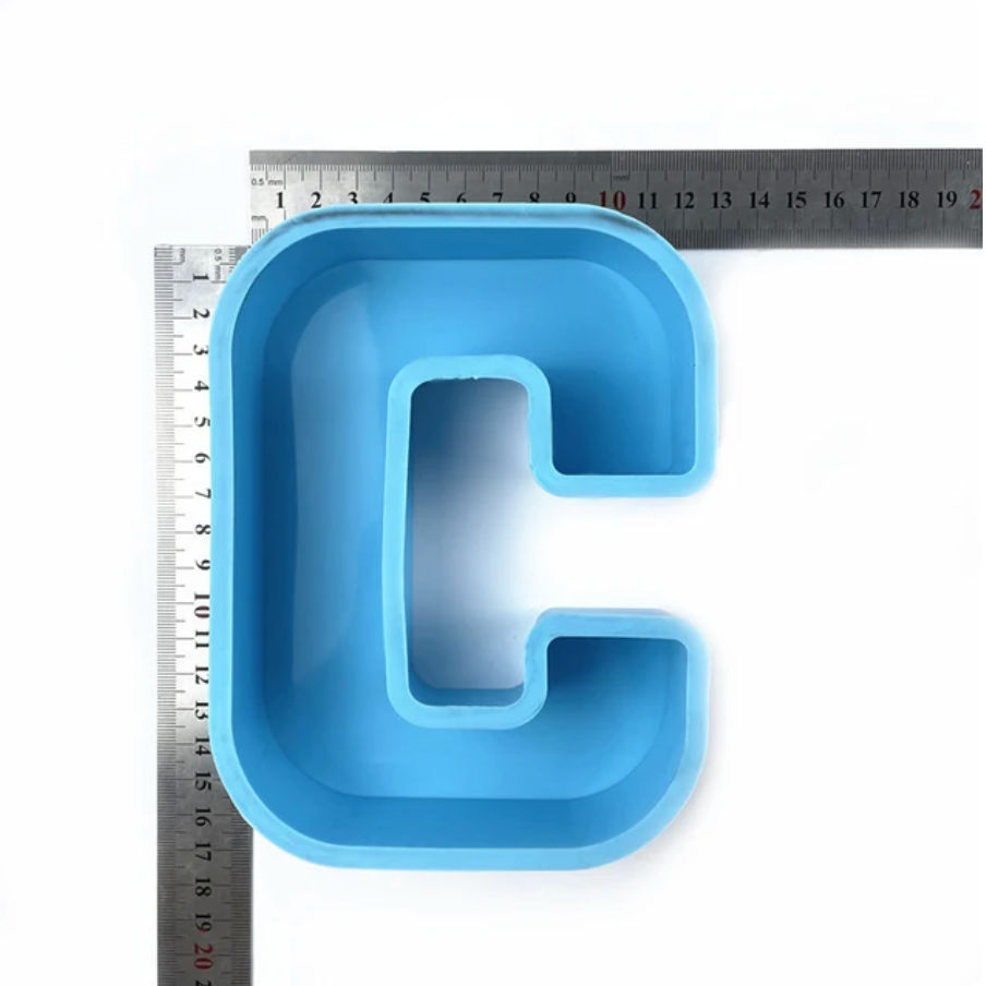 26 Bokstäver Silikonform