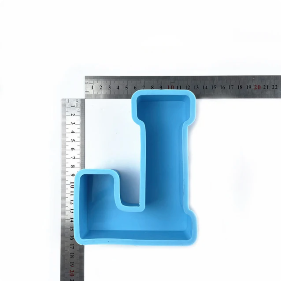 26 Bokstäver Silikonform