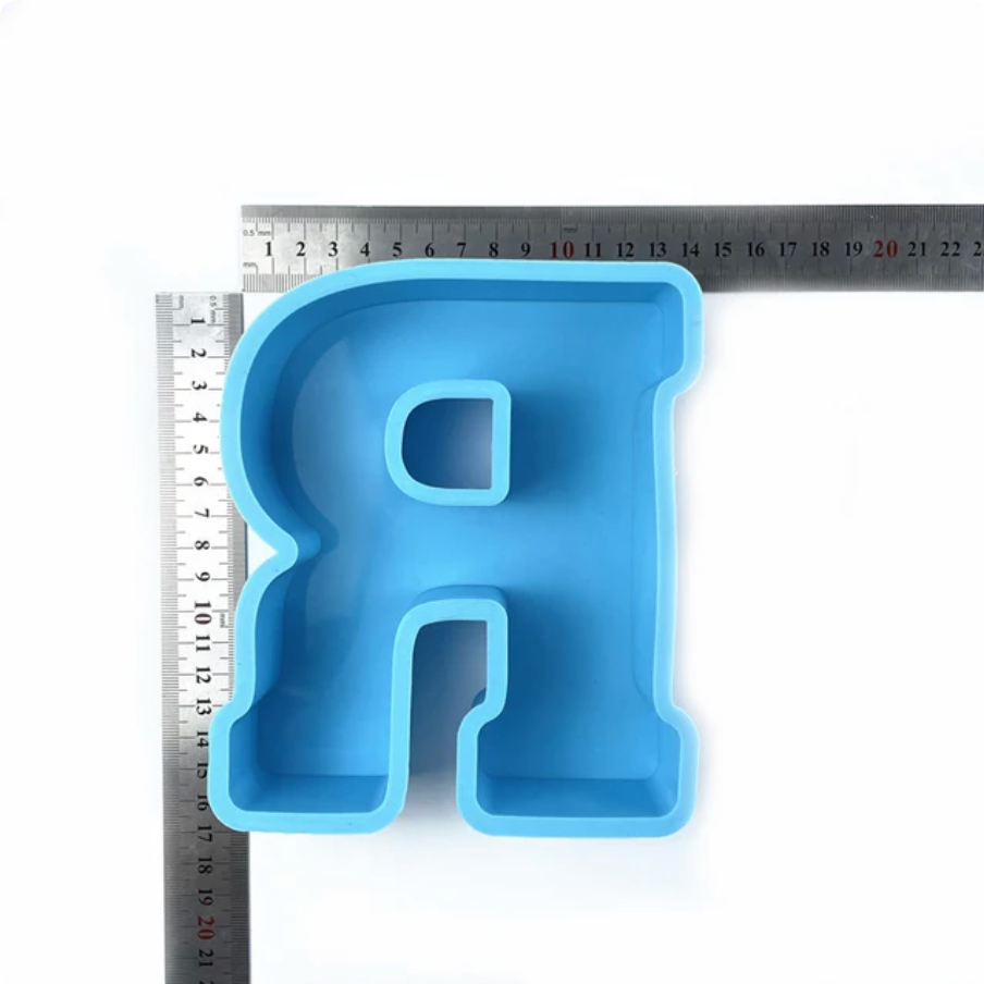 26 Bokstäver Silikonform