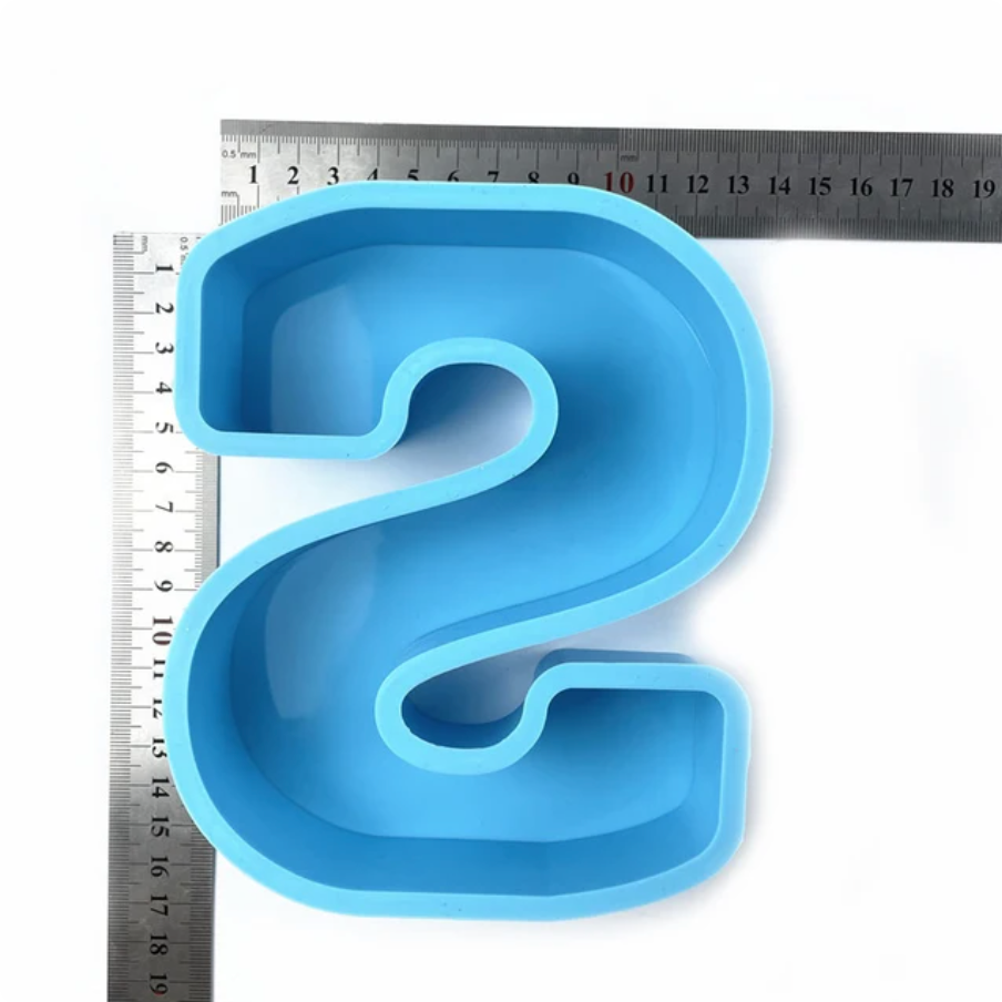 26 Bokstäver Silikonform