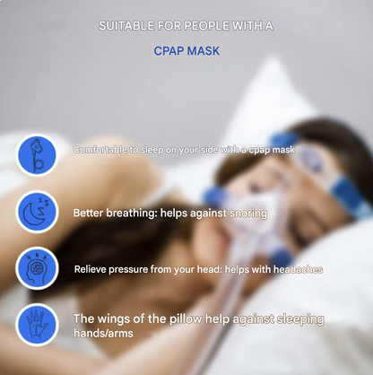 CurvePillow - Mjuk Ergonomisk Kurva Kudde