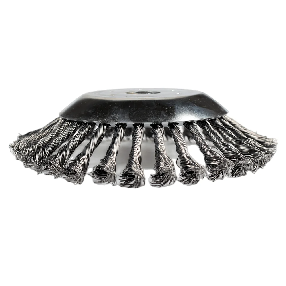CutterHead: Kraftig Ståltråd Ogräs Skärare 20cm Borsthuvud Set