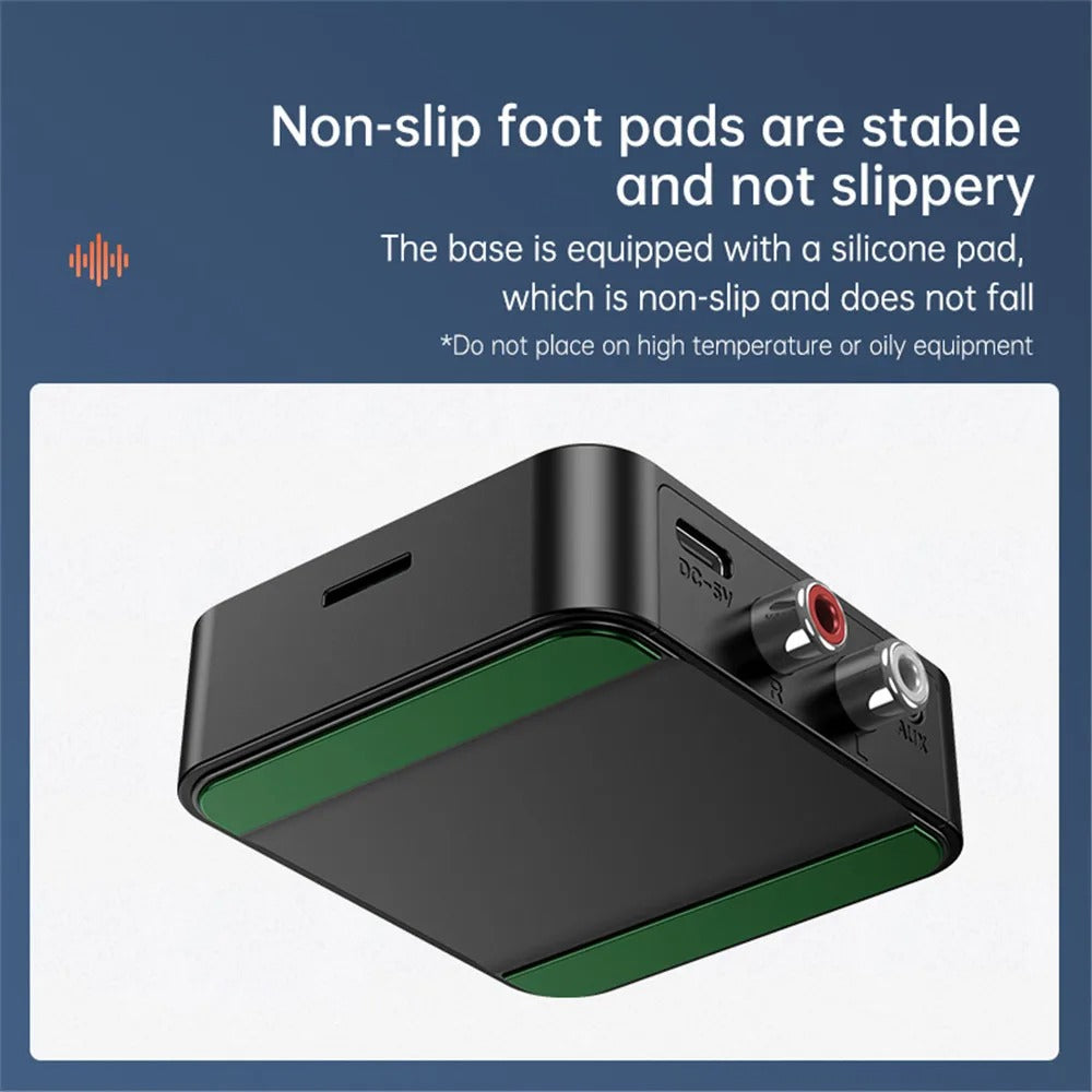 BluetoothReceiver - Trådlös Bluetooth 5.0 Ljud RCA-Mottagare