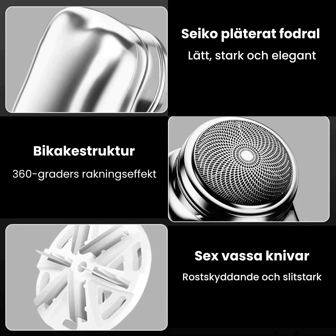 ExoMax Bärbar rakapparat
