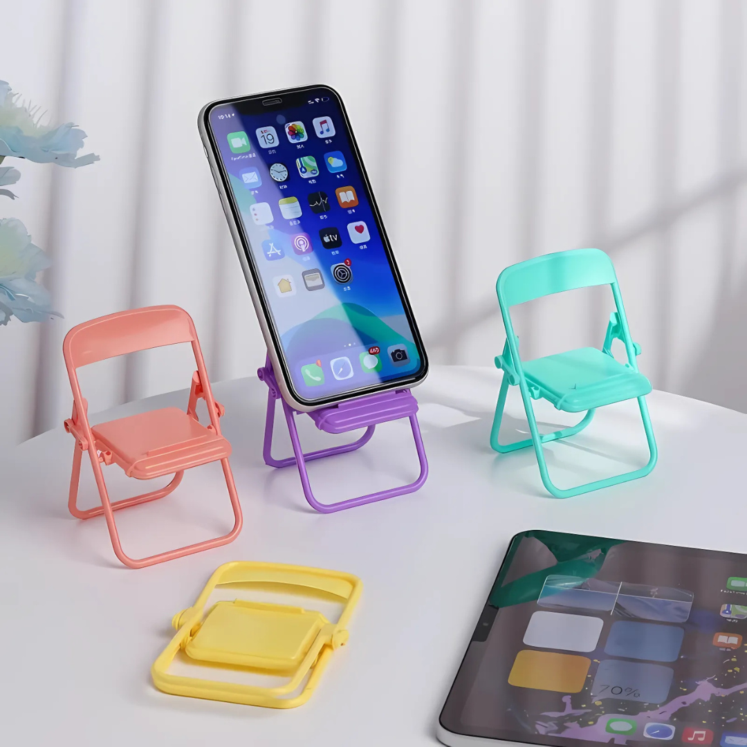 ChairHolder 1+1 GRATIS- Fällbar Stol Mobil Telefon Hållare