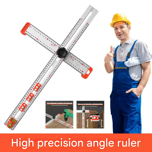DrillRuler - 2 i 1 Borrmaskin Positionering Linjal