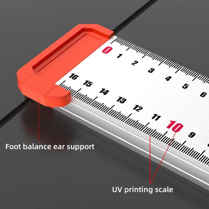 DrillRuler - 2 i 1 Borrmaskin Positionering Linjal