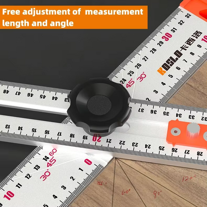 DrillRuler - 2 i 1 Borrmaskin Positionering Linjal