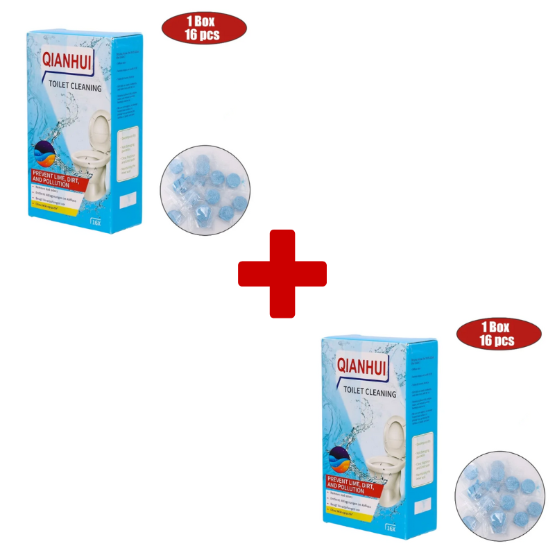 Cleaner Pro° TabletCleaner 1+1 GRATIS: Ultimate Toalett Rengöring Tablet Lösning