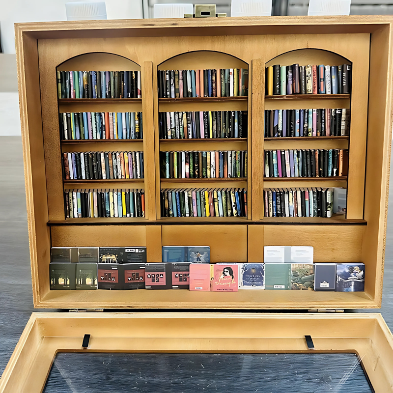 AnxietyBookshelf - Skaka och Ordna Ångest Bokhylla