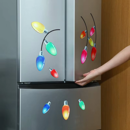 BulbMagnet - Jul Reflekterande Glöd Lampa Magneter