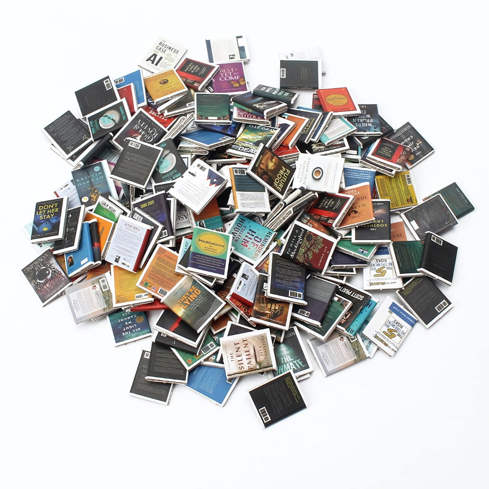 AnxietyBookshelf - Skaka och Ordna Ångest Bokhylla