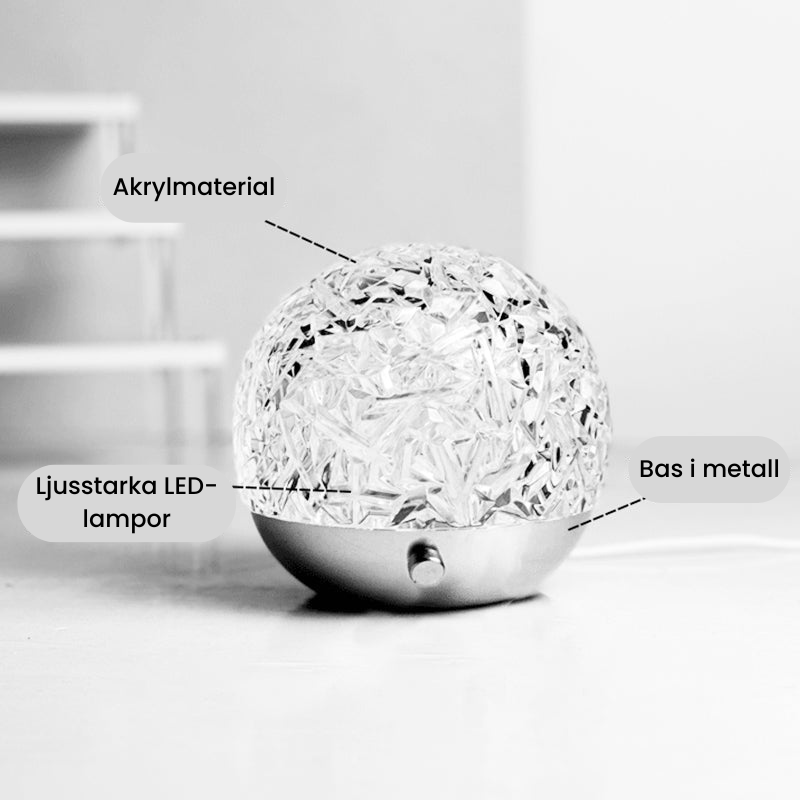 Vattenvågor dynamisk projektion stämningsbelysning
