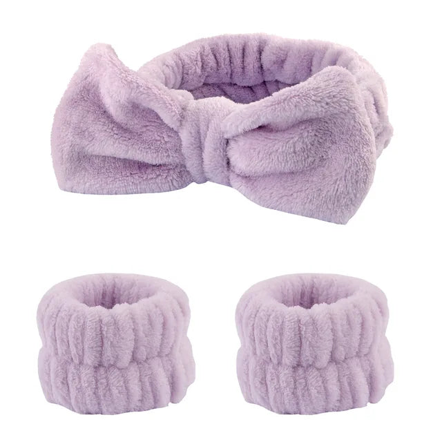 Uppsättning med absorberande armband