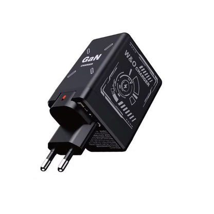 DualCharger: Snabbladdning Dubbel Indragbar Kabel Reseladdare