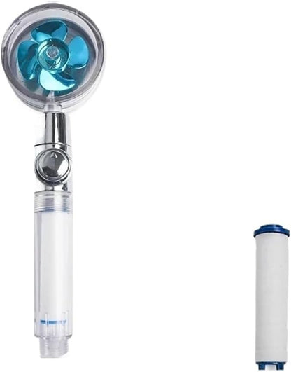Borhe® SpinShower: 360° Roterande Hög-Tryck Dusch Huvud