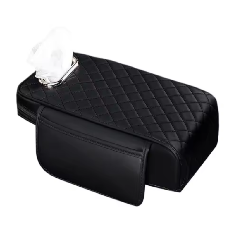 ArmrestCover: Universellt Stöd För Bilarmstöd Omslag Med Förvaringsfickor