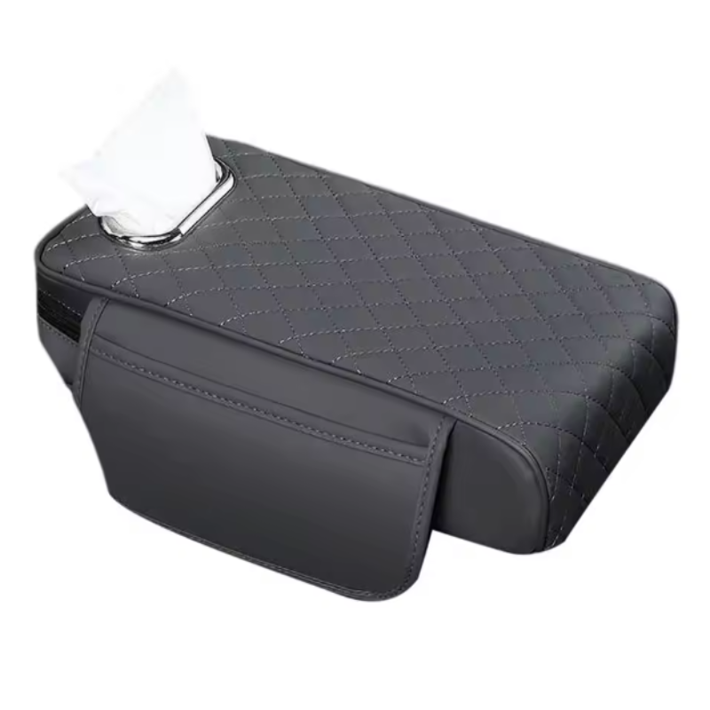 ArmrestCover: Universellt Stöd För Bilarmstöd Omslag Med Förvaringsfickor