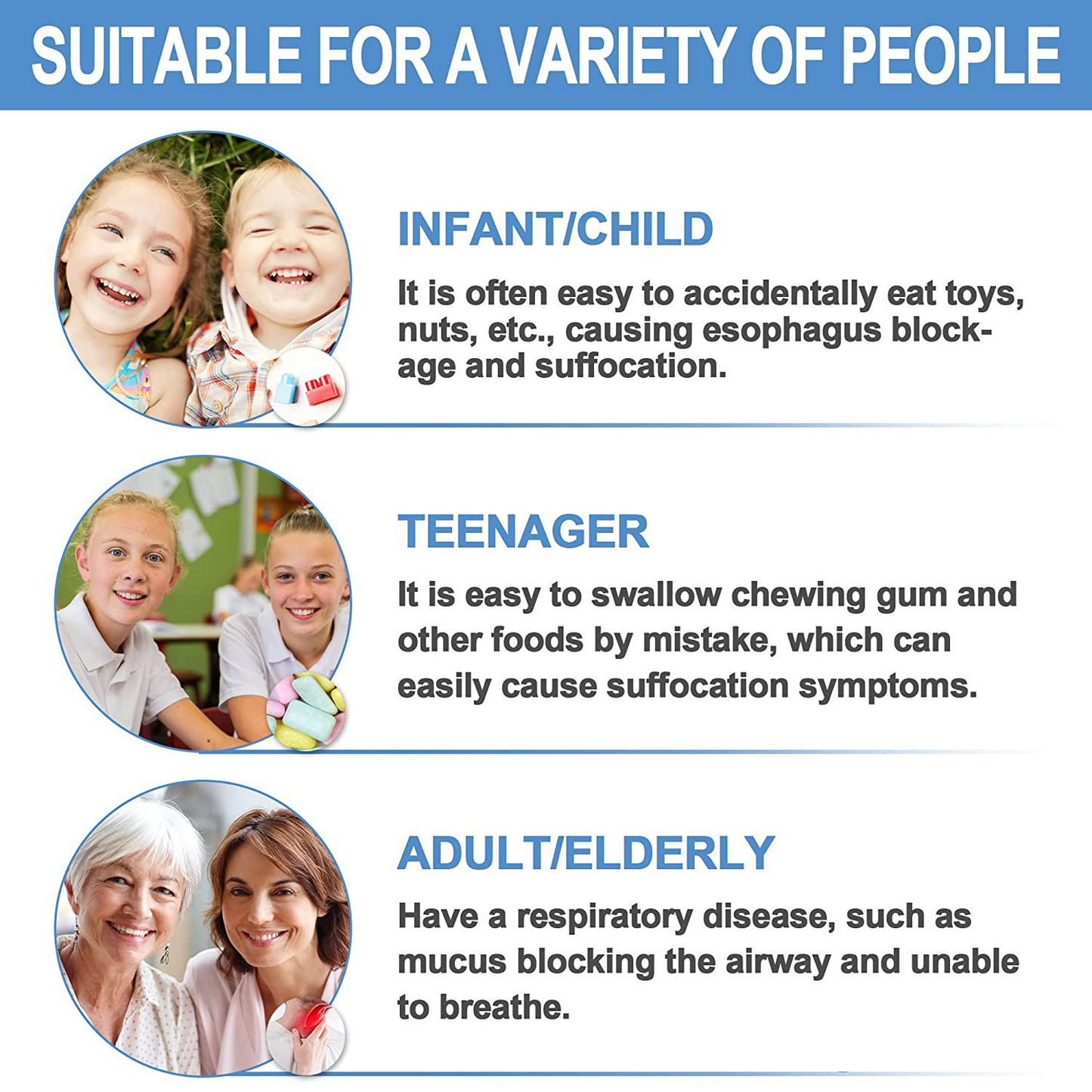 AirwayUnblocker - Återanvändbar Akut Luftväg Avblockerare Enhet Kit