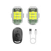 Trådlös LED-blixt (1+1 GRATIS!)