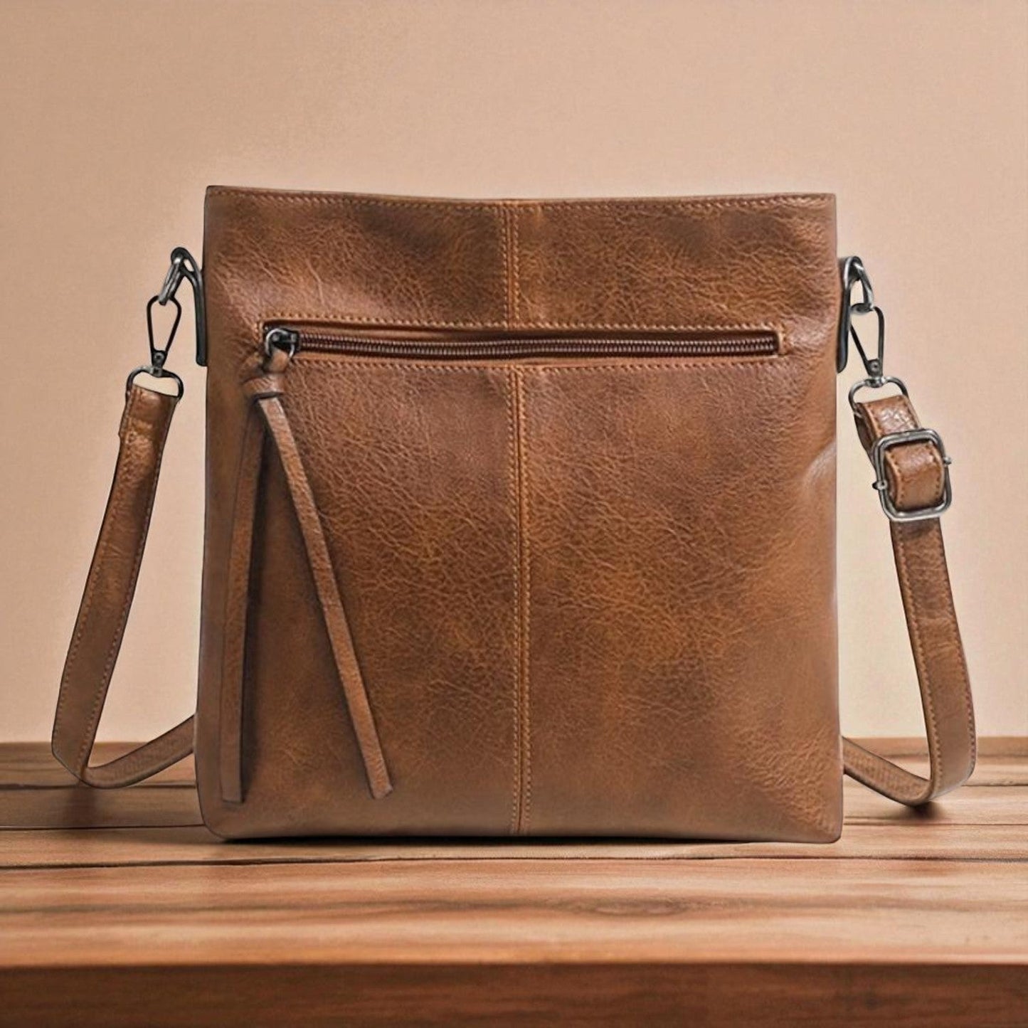 Lenas kvadratiske retro sidelomme