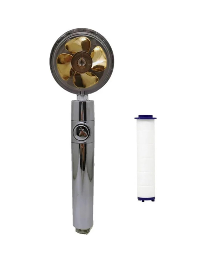 Borhe® SpinShower: 360° Roterande Hög-Tryck Dusch Huvud