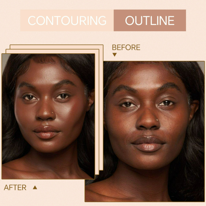 ContourStick - Dual Färg Kontur Smink Stick