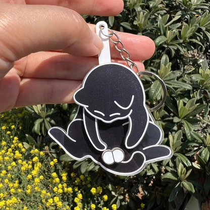 CatKeychain 1+1 GRATIS: Rolig Lekfull Unik Katt Nyckelring Tillbehör