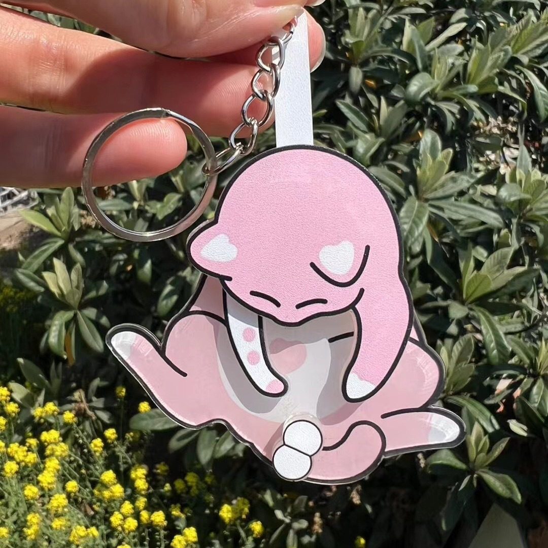 CatKeychain 1+1 GRATIS: Rolig Lekfull Unik Katt Nyckelring Tillbehör