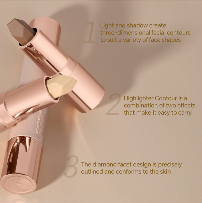 ContourStick - Dual Färg Kontur Smink Stick