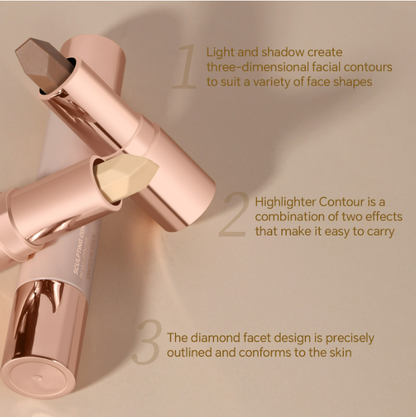 ContourStick - Dual Färg Kontur Smink Stick