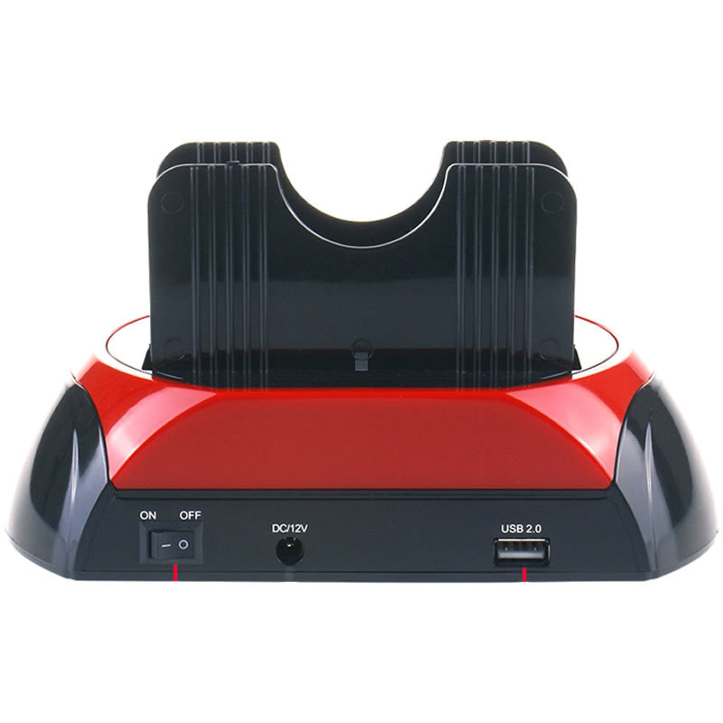 DataDock - Multifunktionell Hårddisk Kortläsare Dock