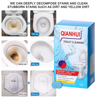 Cleaner Pro° TabletCleaner 1+1 GRATIS: Ultimate Toalett Rengöring Tablet Lösning