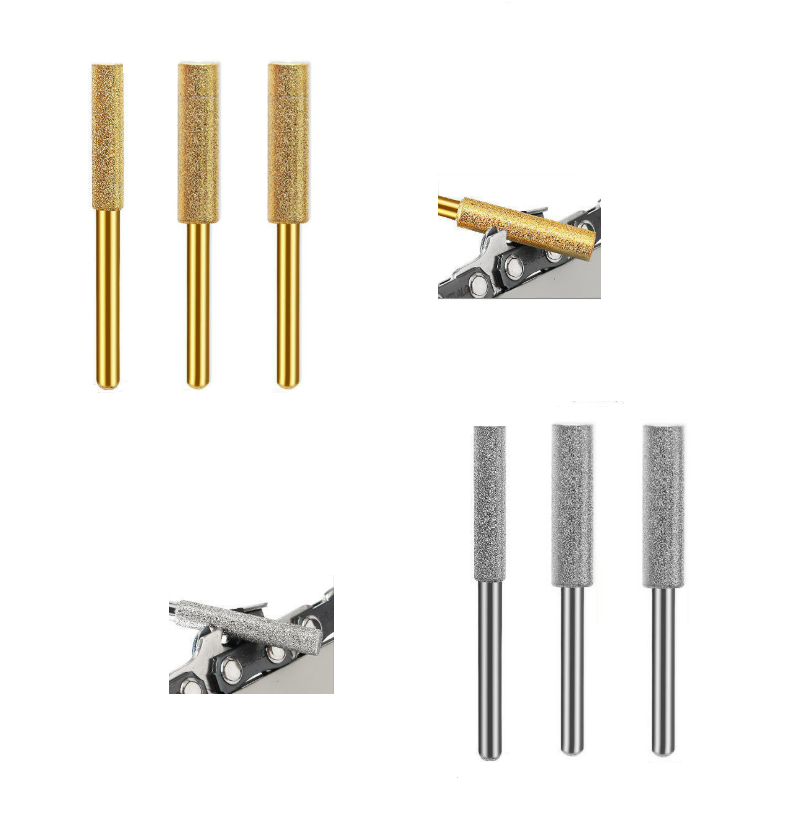 ChainsawSharpener 3+3 GRATIS: Professionellt Kedjesågs Slipnings Huvud Kit